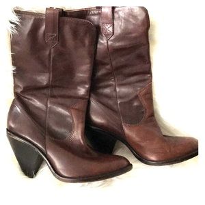 KORS Micheal Kors oiled calf-leather NEELY Boot